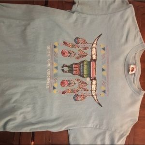 Steer Skull Girlie Girl Originals T-Shirt